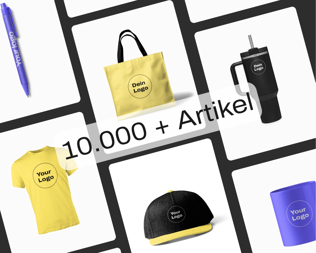 Große Auswahl an Merchandise